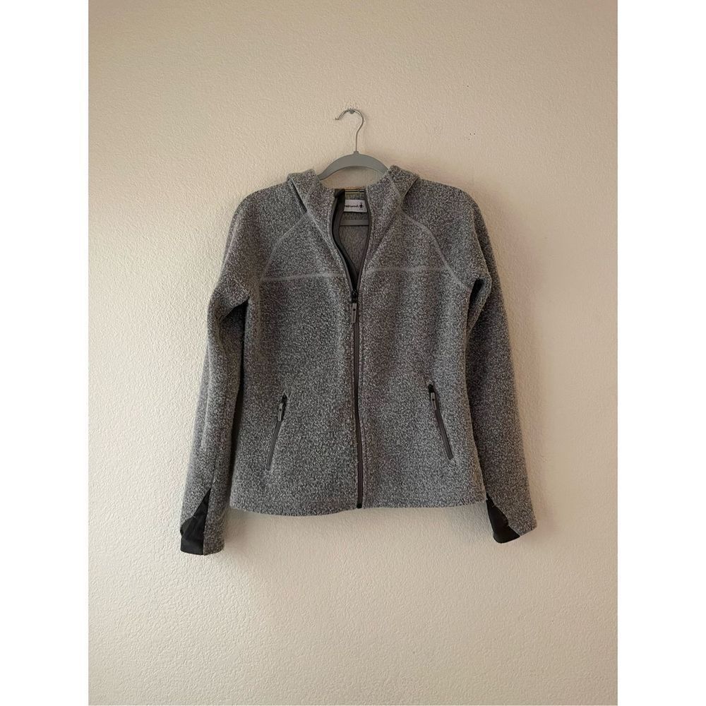Smartwool wool zip up hoodie size small